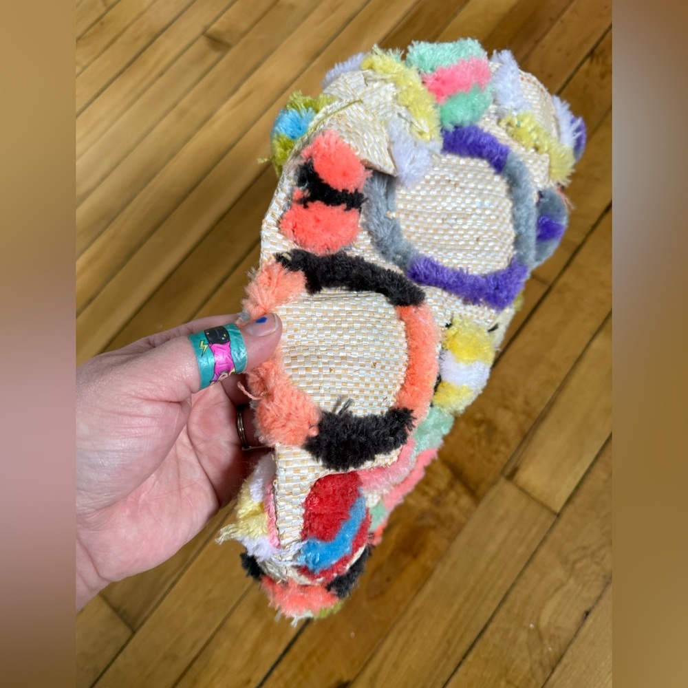 Enshallah Recycled Circle Patchwork Colorful Boho… - image 7